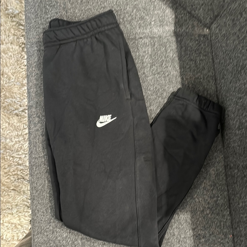 Nike Black Mens Joggers Sweatpants